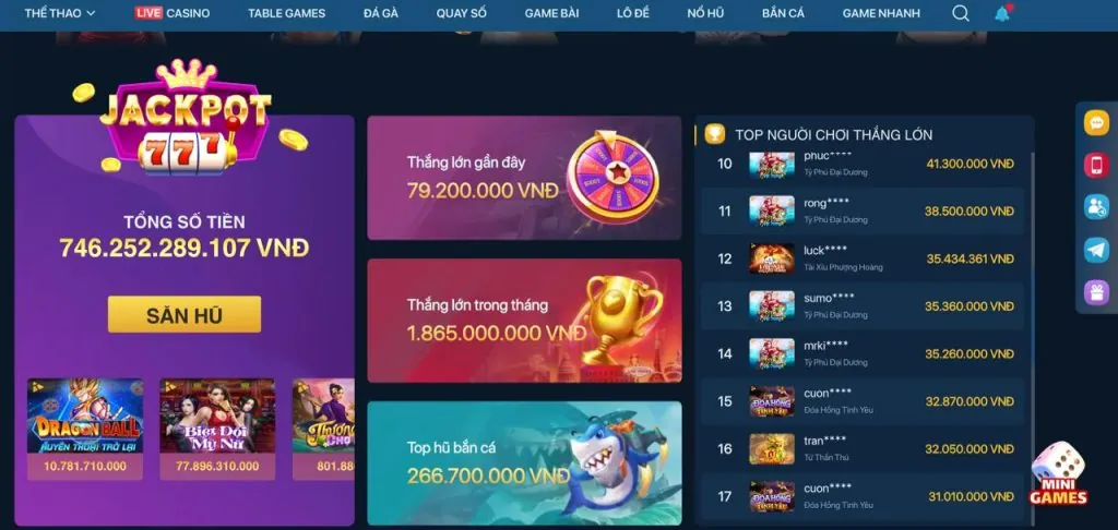 Khuyến mãi Nạp Hàng Ngày tại Hit Club 21